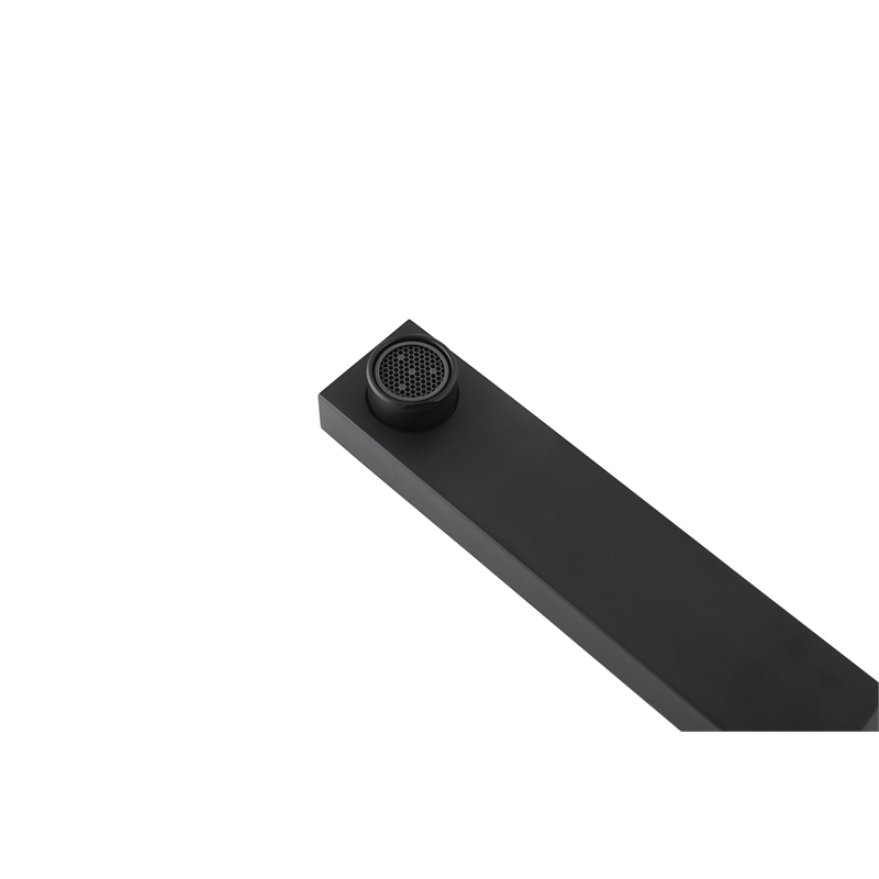 Pemberly Row Floor Mounted Tub Faucet with Hand Shower in Matte Black