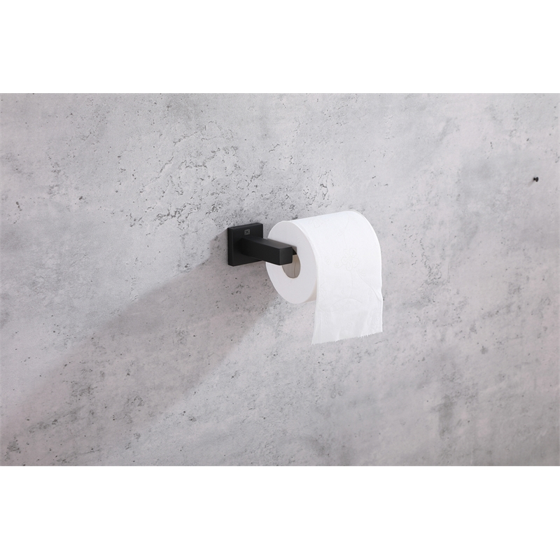 Pemberly Row 2-Pc Stainless Steel Hardware Set in Matte Black