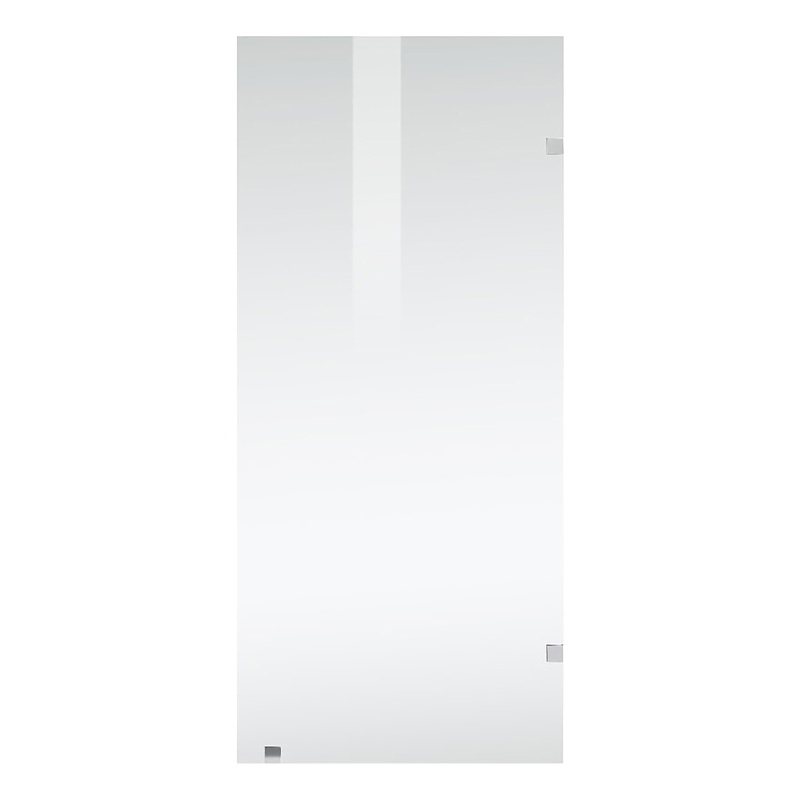 Pemberly Row Frameless Shower Door with Chrome Finish