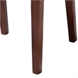 Pemberly Row Bohemian Honey Rattan and Brown Wood Dining Chair