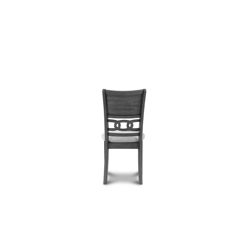 Pemberly Row 6-Piece Wood Dining Table Set with Gray Finish
