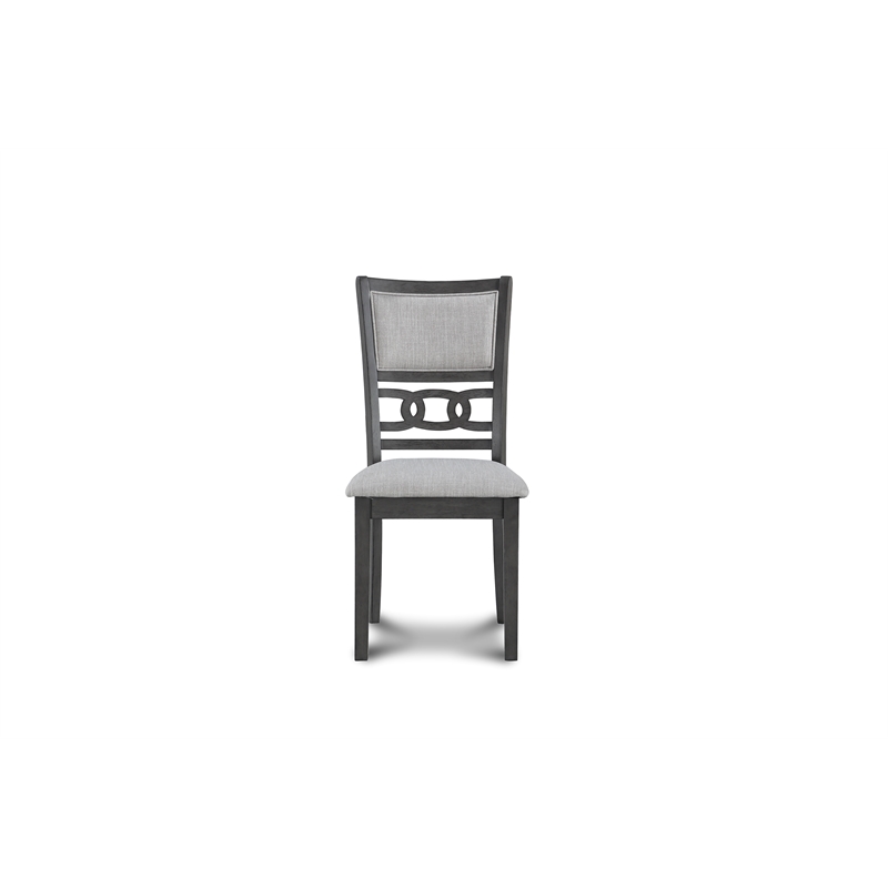 Pemberly Row 6-Piece Wood Dining Table Set with Gray Finish