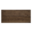 Pemberly Row 7-Piece Rubberwood Dining Table Set in Walnut and Beige