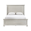 Pemberly Row 4Pc Wood Queen Bedroom Set with Chest in Gray Pine
