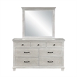 Pemberly Row 4Pc Wood Queen Bedroom Set with Chest in Gray Pine