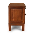 Pemberly Row 3-Pc Wood Bedroom Set with Chest in Chestnut