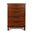 Pemberly Row 3-Pc Wood Bedroom Set with Chest in Chestnut