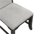 Pemberly Row Dining Side Chairs in Gray Finish (Set of 2)