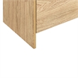 Pemberly Row Set of 2 End Tables with Natural Finish and Storage Drawers