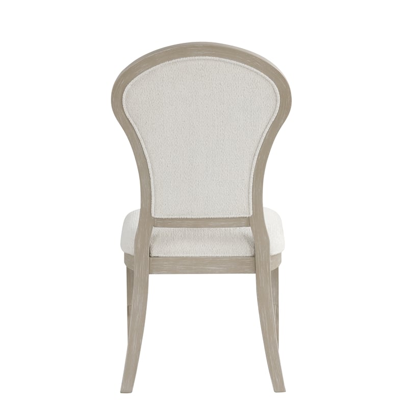 Pemberly Row Gwendolyn 5-Pc Wood Oval Dining Set with Chairs in Taupe