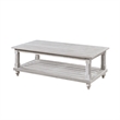 Pemberly Row 3-Piece Distressed White Pine Occasional Table Set
