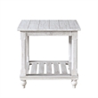 Pemberly Row 3-Piece Distressed White Pine Occasional Table Set
