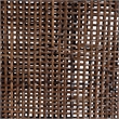 Pemberly Row Bella Swivel Rattan Bar Stool with Cushion in Coffee Bean