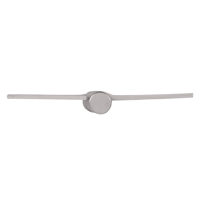 Pemberly Row Door Hinge 3.5-In Square Corner Satin Nickel Pack of 9