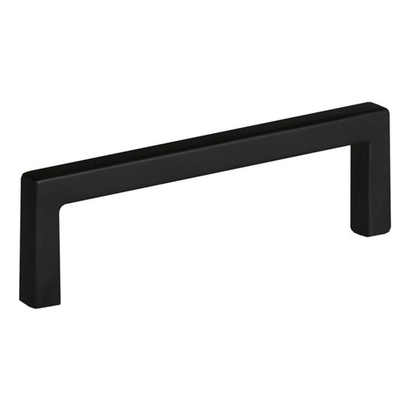 Pemberly Row 3.8 in. Stainless Steel Cabinet Pulls Matte Black 10-Pack