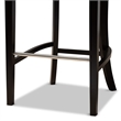 Pemberly Row 2-Piece Velvet Upholstered Bar Stool Set in Navy Blue