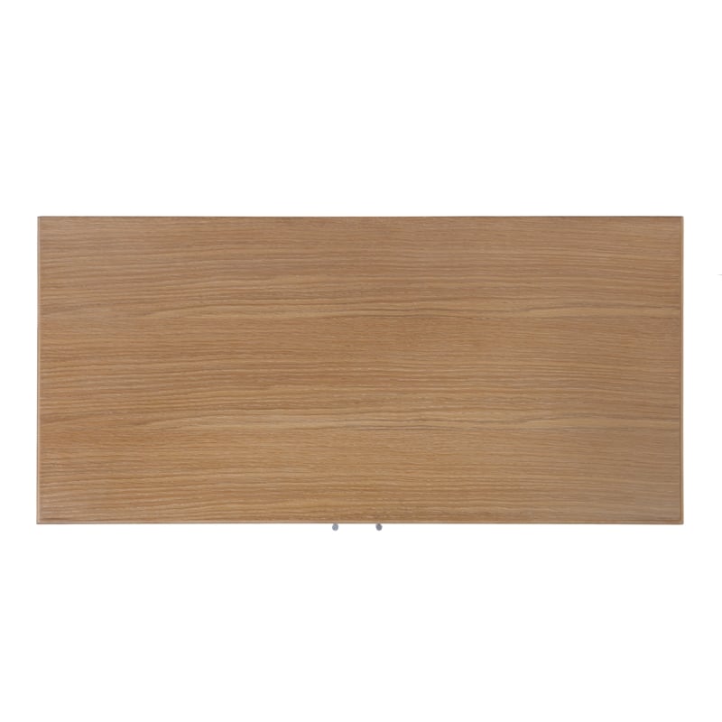 Pemberly Row 40 in Wide Wood 2-Door Accent Cabinet in Light Brown