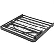 Pemberly Row Stainless Steel Twin Metal Bed Frame in Brown
