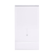 Pemberly Row 20 in Rectangular Acrylic Side Table in Clear Finish