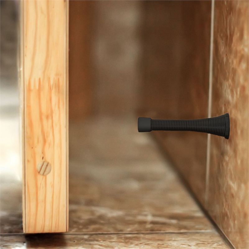 Pemberly Row Pack of 20 Spring Door Stops in Oil Rubbed Bronze