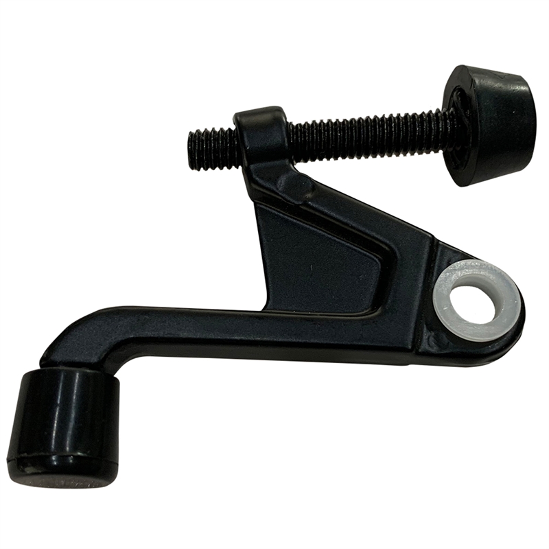 Pemberly Row Jumbo Hinge Pin Door Stop in Matte Black 10 Pack