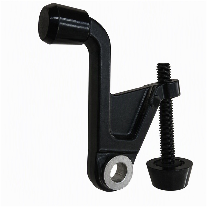 Pemberly Row Jumbo Hinge Pin Door Stop in Matte Black 10 Pack