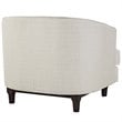 Pemberly Row Modern Upholstered Armchair Polyester Fabric Beige