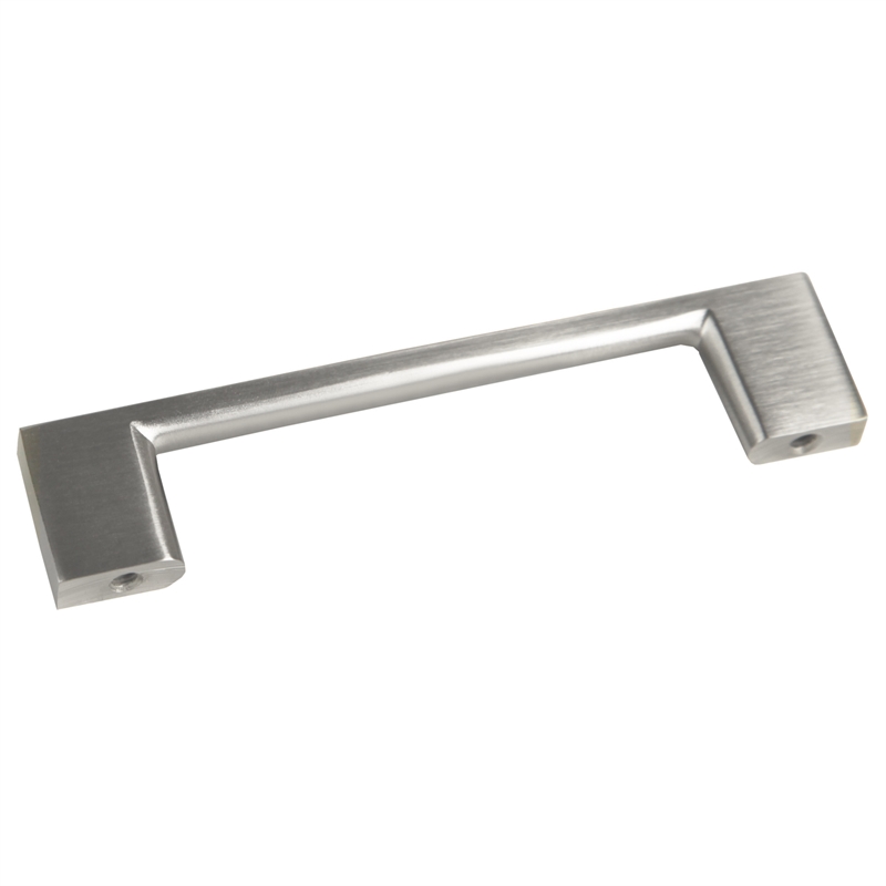 Pemberly Row Steel Cabinet Pulls 3-3/4 in Center to Center Satin Nickel