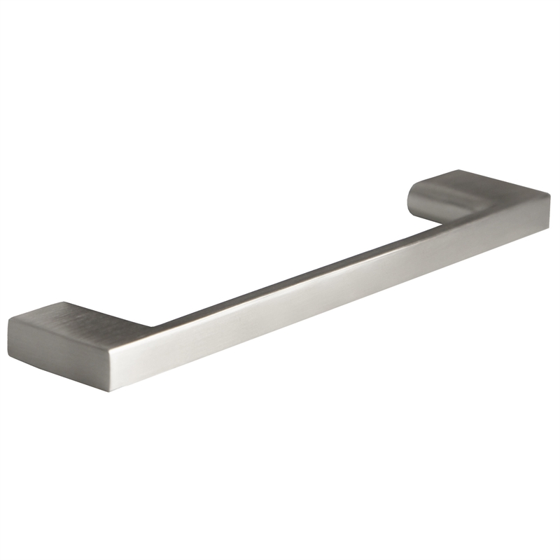 Pemberly Row Steel Cabinet Pulls 3-3/4 in Center to Center Satin Nickel