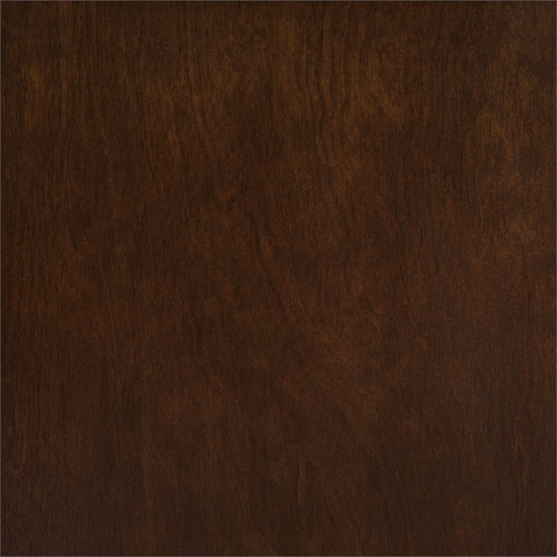 Pemberly Row 2-Door Modern Wood Accent Cabinet in Dark Brown