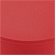 Pemberly Row 17 in Plastic Storage Stool with Red Finish