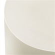 Pemberly Row 5-Piece Concrete Dining Table Set in White for Indoor/Outdoor