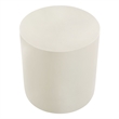 Pemberly Row 5-Piece Concrete Dining Table Set in White for Indoor/Outdoor