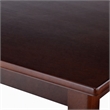 Pemberly Row 5-Piece Solid Wood Dining Table Set with Windsor Chairs in Walnut