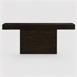Pemberly Row Console Table in Solid Mango Wood with Barista Brown Finish