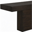 Pemberly Row Console Table in Solid Mango Wood with Barista Brown Finish