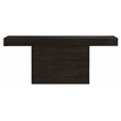 Pemberly Row Console Table in Solid Mango Wood with Barista Brown Finish