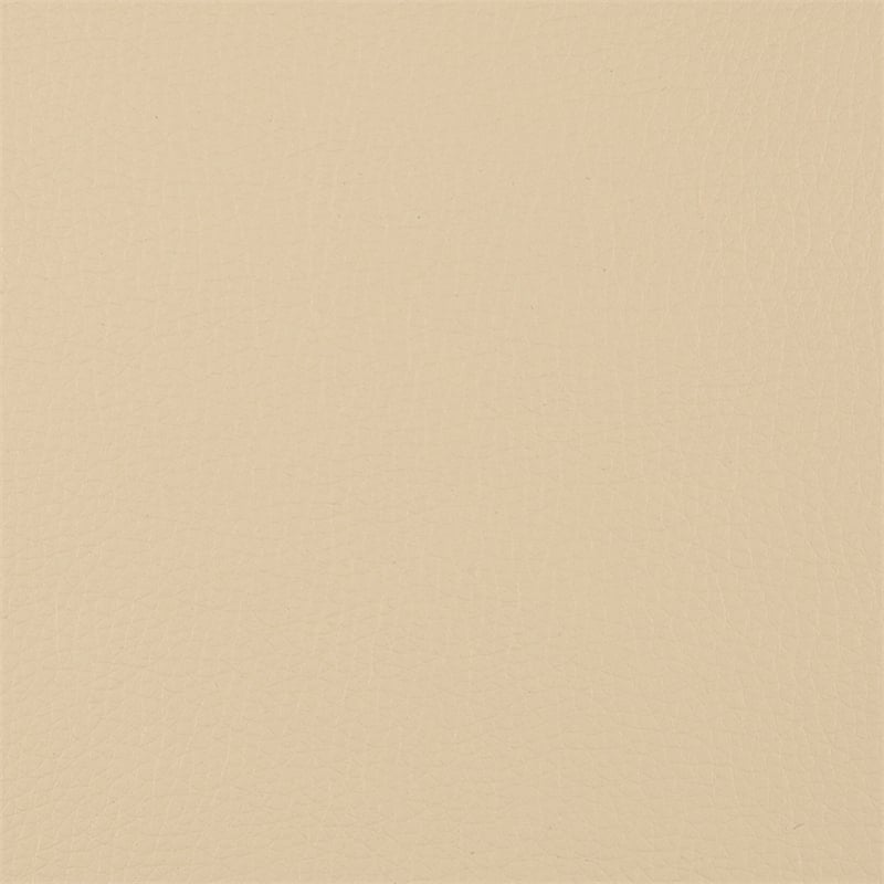 Pemberly Row Pacific Loveseat in Dillon Buff Cream Faux Leather