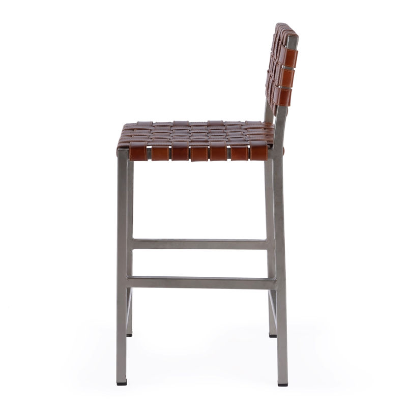 Pemberly Row Bromley Iron and Leather 24.5