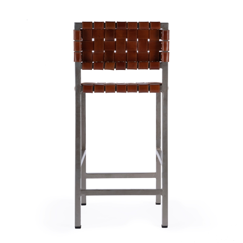 Pemberly Row Bromley Iron and Leather 24.5