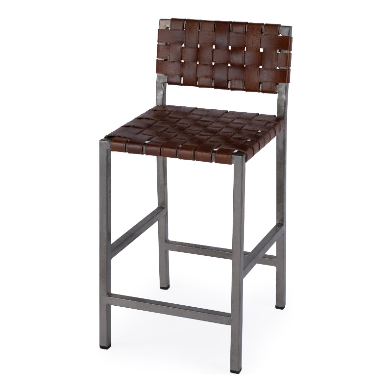 Pemberly Row Bromley Iron and Leather 24.5