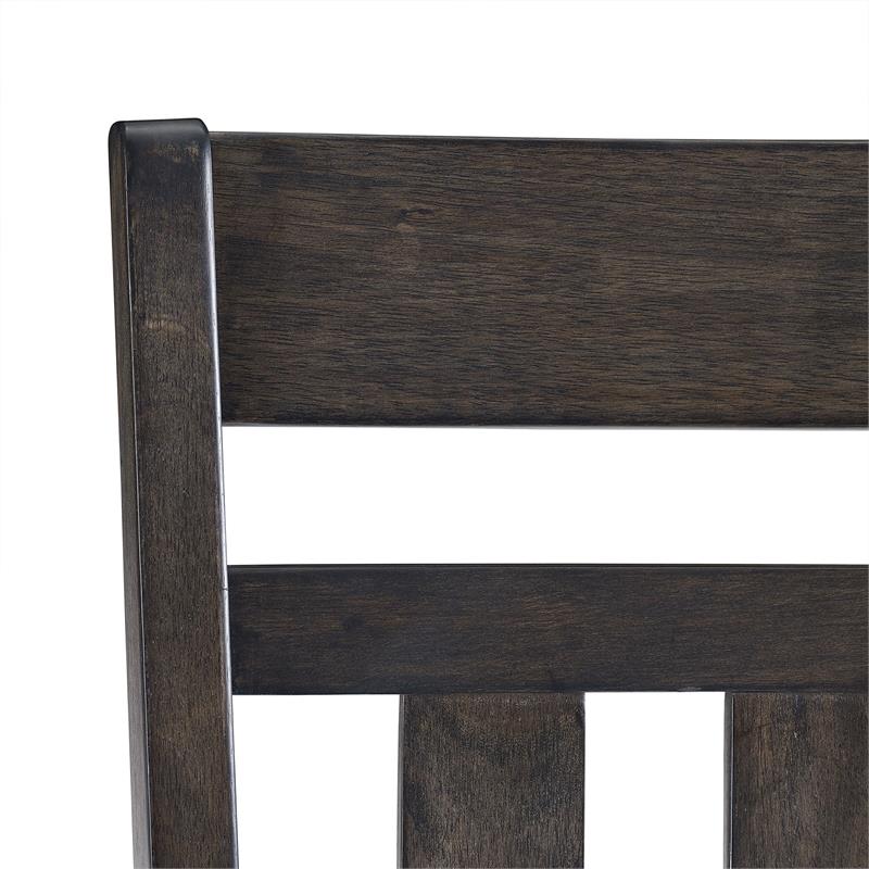 Pemberly Row 9-Piece Wood Dining Set in Slate and Cream