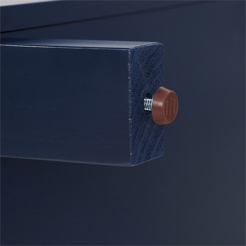 Pemberly Row 3-Piece Media Storage Cabinet Set in Navy