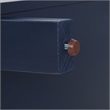 Pemberly Row 3-Piece Media Storage Cabinet Set in Navy