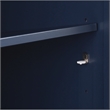 Pemberly Row 3-Piece Media Storage Cabinet Set in Navy