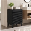 Pemberly Row Modern Wood Bathroom Vanity Cabinet with Soft-Close Doors