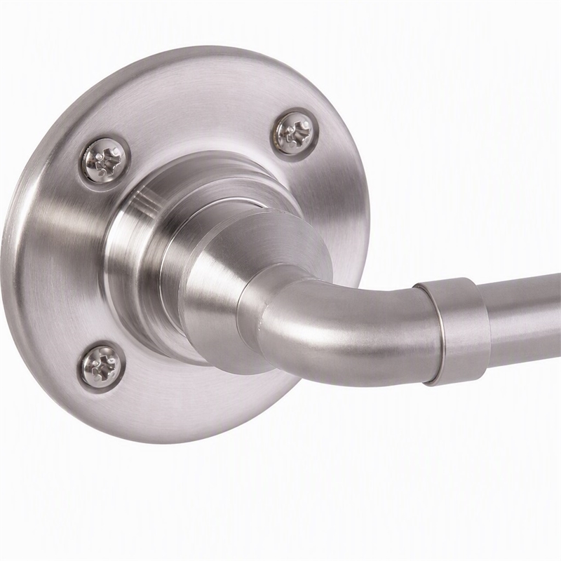 Pemberly Row 4-Piece Metal Bathroom Hardware Kit in Satin Nickel