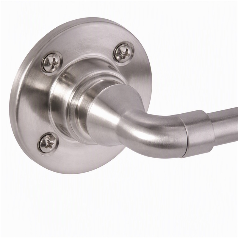 Pemberly Row 4-Piece Metal Bathroom Hardware Kit in Satin Nickel