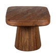 Pemberly Row Ekta Solid Acacia Wood Coffee Table - Brown