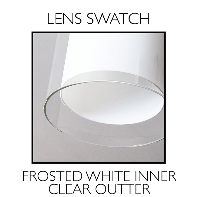 Pemberly Row Olso Stainless Steel Mini Pendant in Satin Nickel Finish